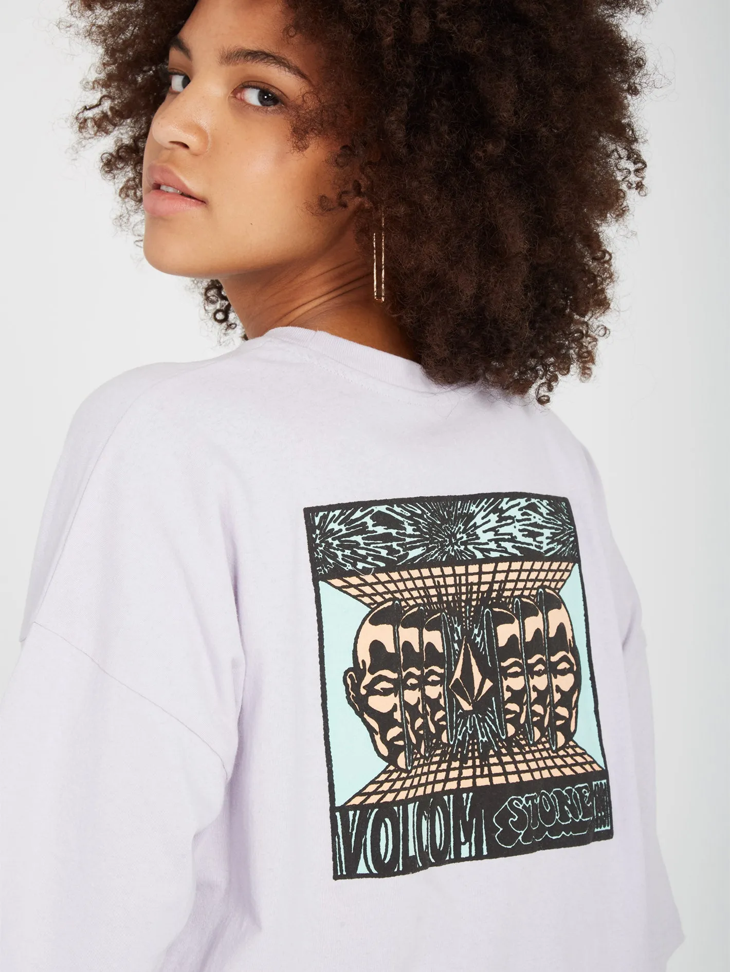 Drumstone T-shirt - LIGHT ORCHID