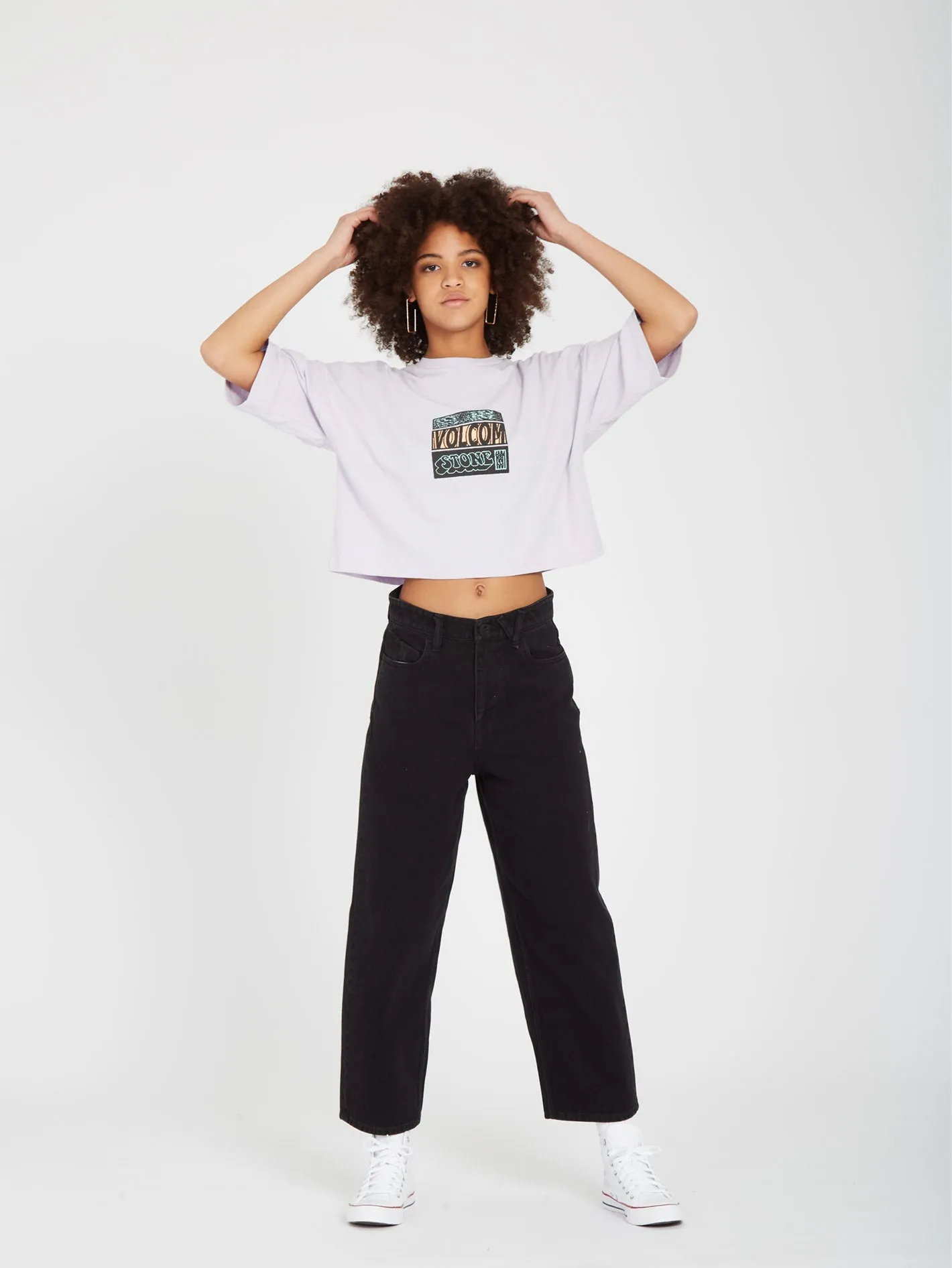 Drumstone T-shirt - LIGHT ORCHID