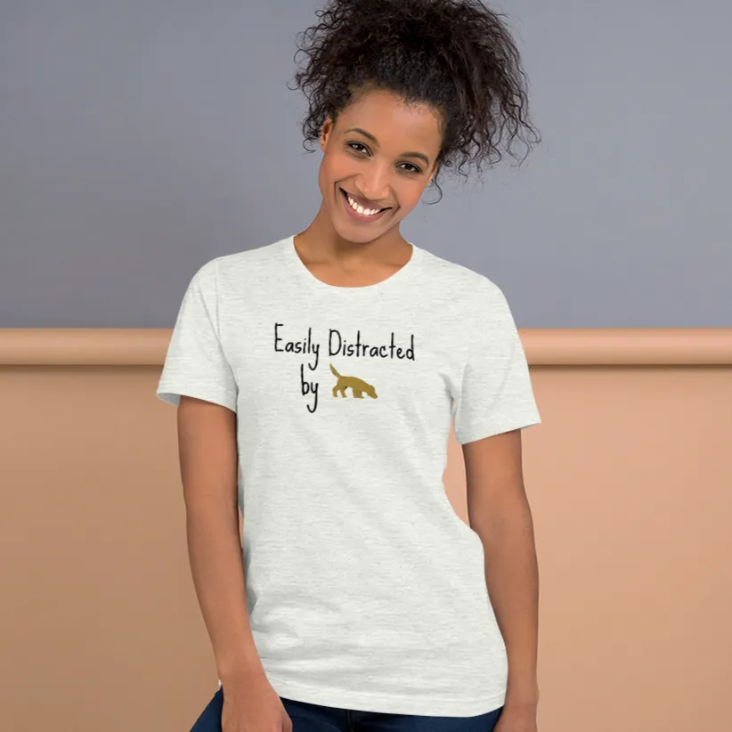 Easily Distracted by Nose/ Scent Work T-Shirts - Light