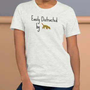 Easily Distracted by Nose/ Scent Work T-Shirts - Light