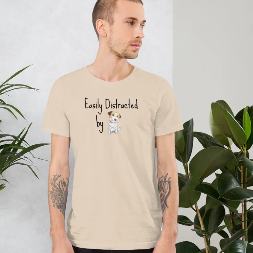 Easily Distracted by Russell Terriers T-Shirts - Light