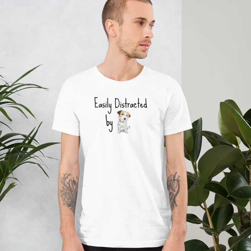 Easily Distracted by Russell Terriers T-Shirts - Light