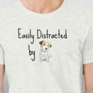 Easily Distracted by Russell Terriers T-Shirts - Light