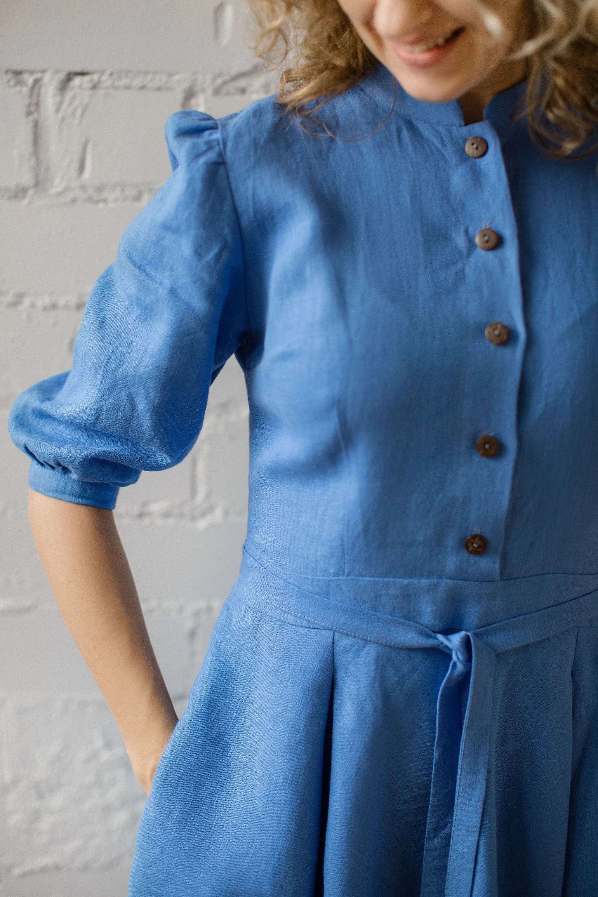 Elegant Linen Dress
