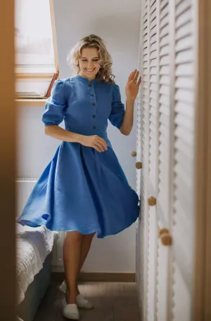 Elegant Linen Dress