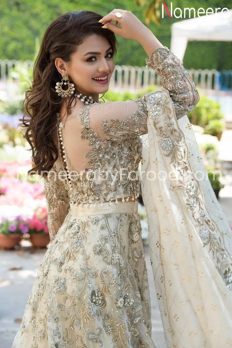 Elegant Pakistani Wedding Dresses Online USA #BN188