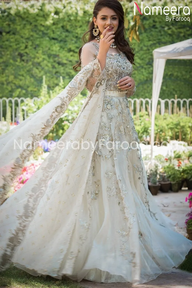 Elegant Pakistani Wedding Dresses Online USA #BN188