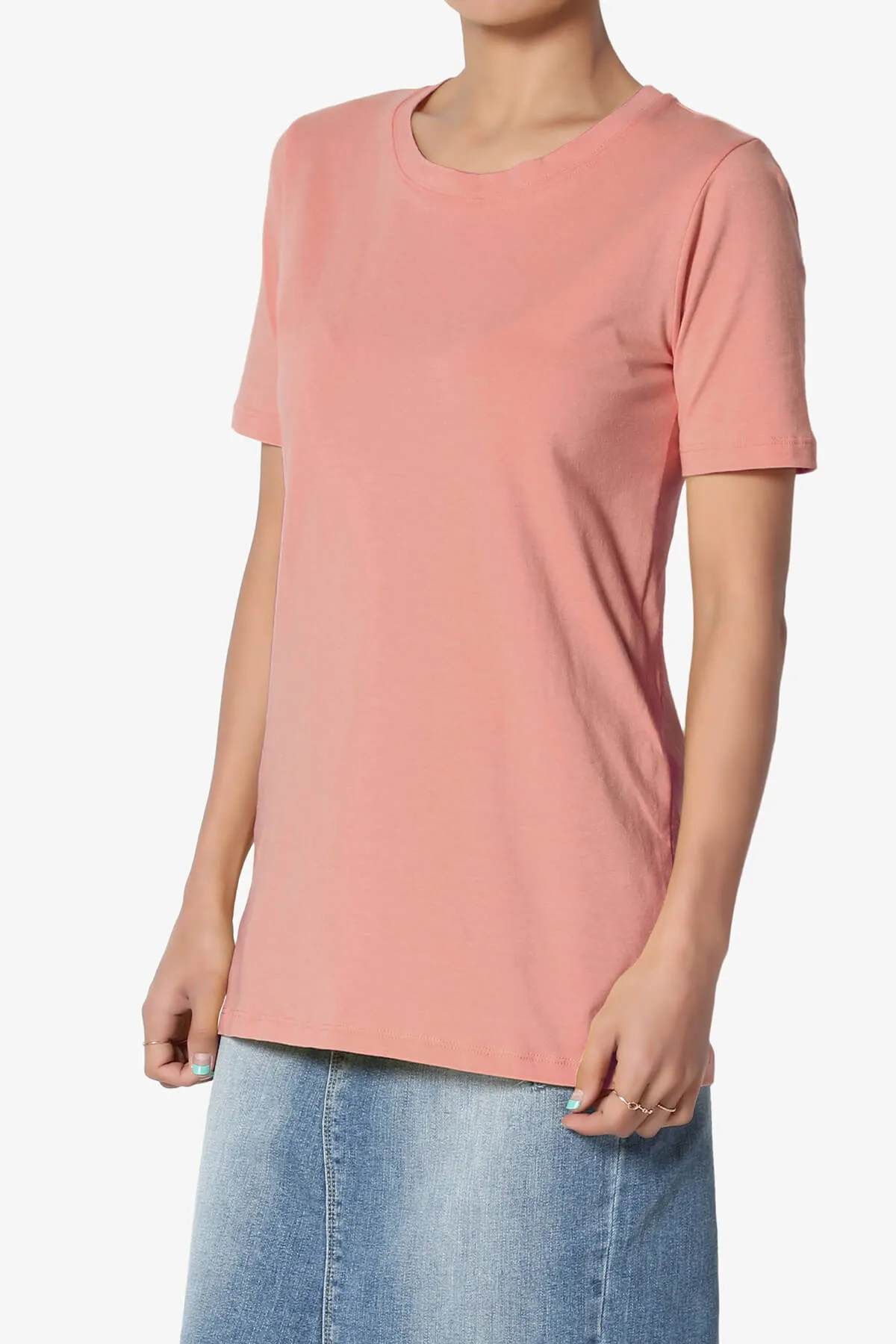 Elora Crew Neck Short Sleeve T-Shirt