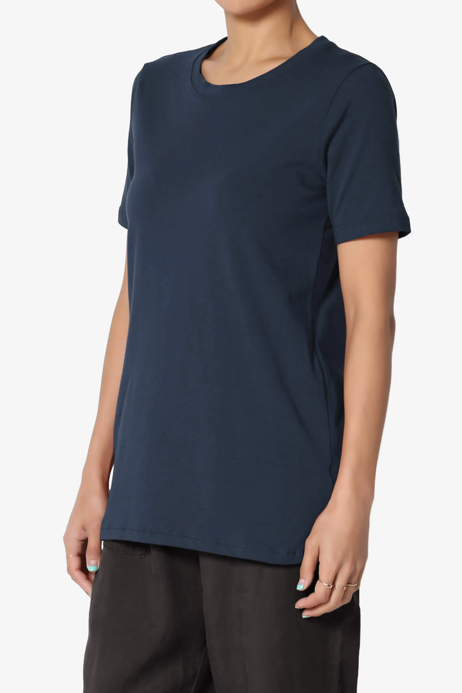 Elora Crew Neck Short Sleeve T-Shirt