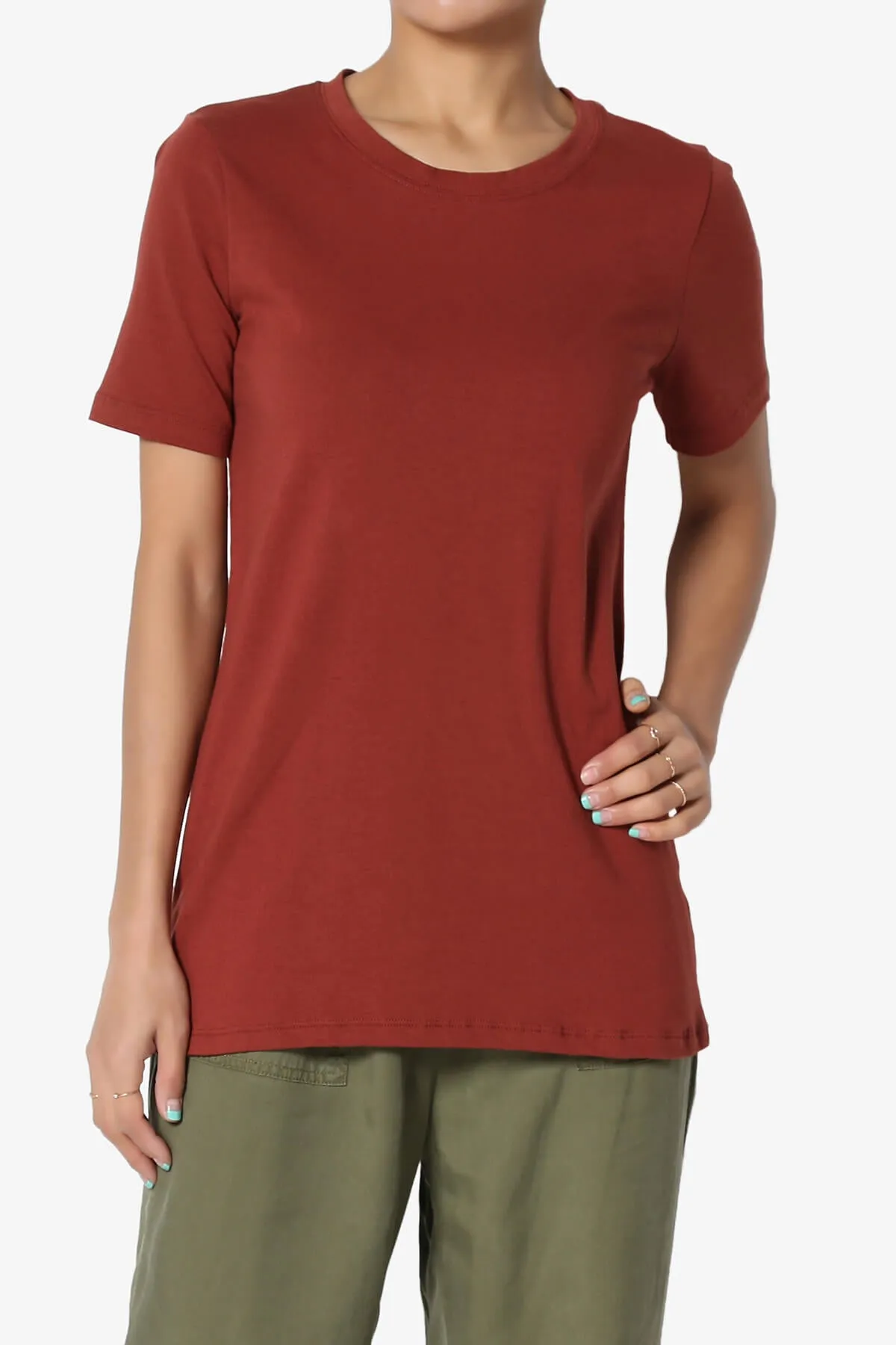 Elora Crew Neck Short Sleeve T-Shirt