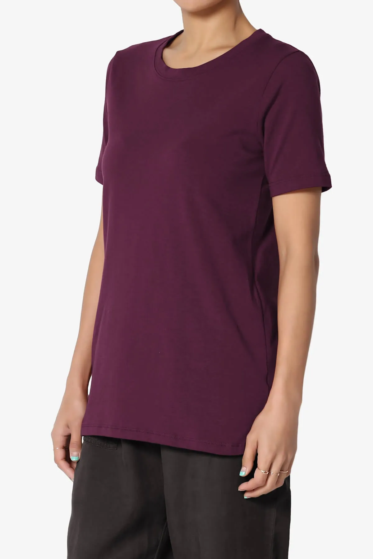Elora Crew Neck Short Sleeve T-Shirt