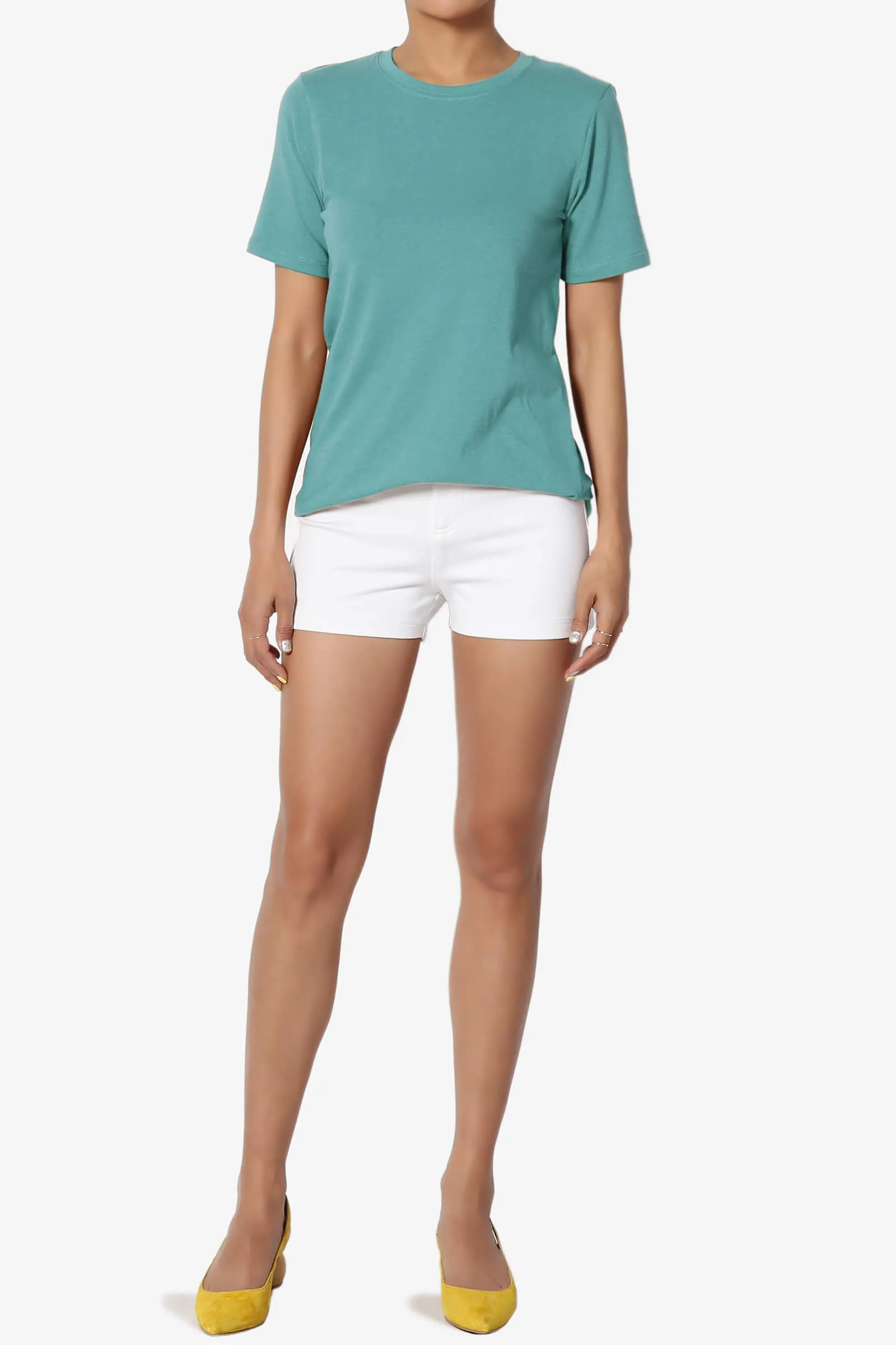 Elora Crew Neck Short Sleeve T-Shirt