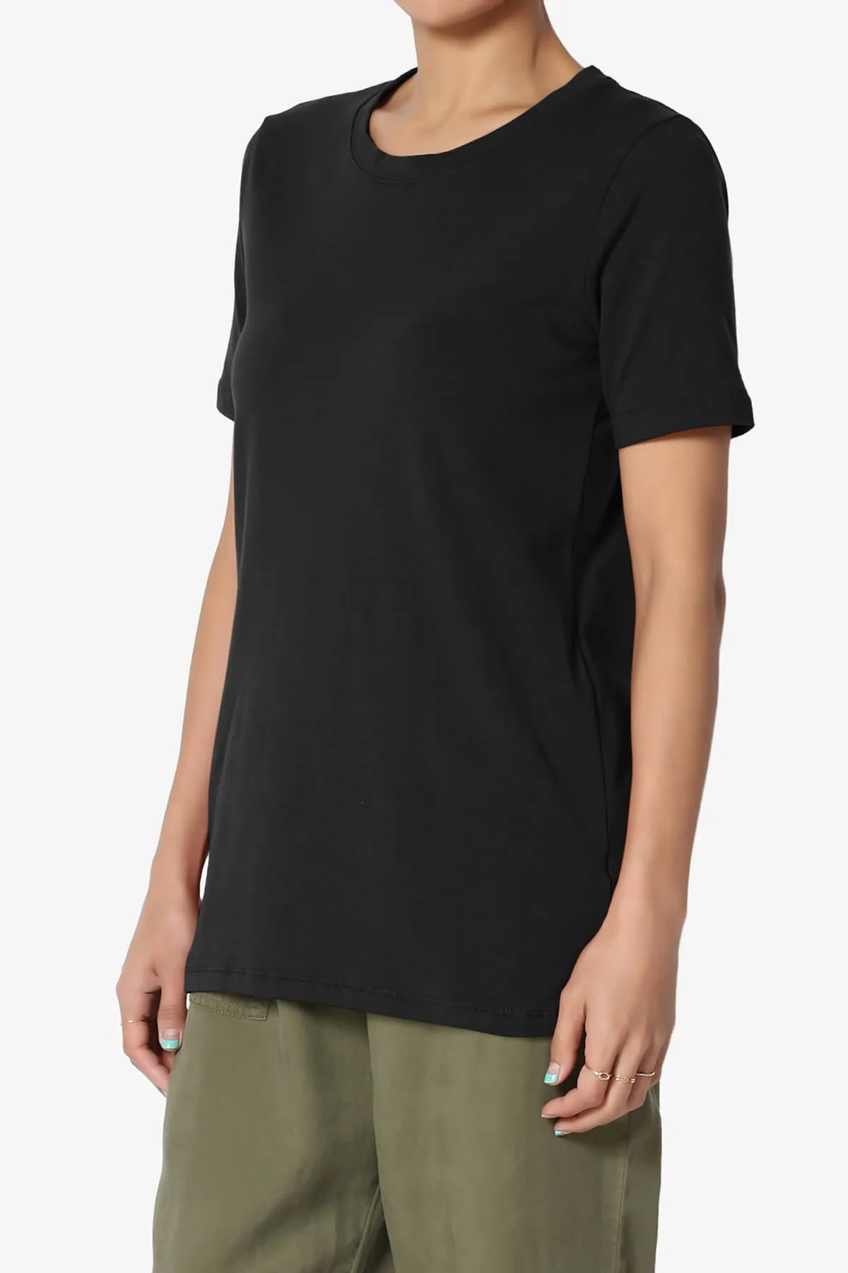 Elora Crew Neck Short Sleeve T-Shirt