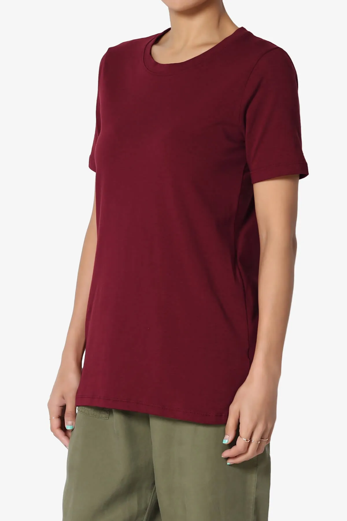 Elora Crew Neck Short Sleeve T-Shirt