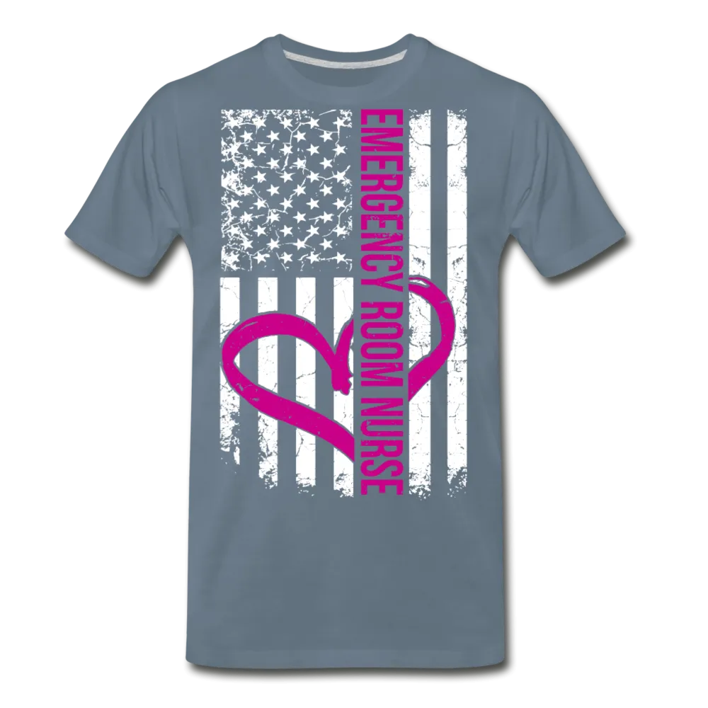 Emergency Room Nurse Men's Premium T-Shirt (CK1583)