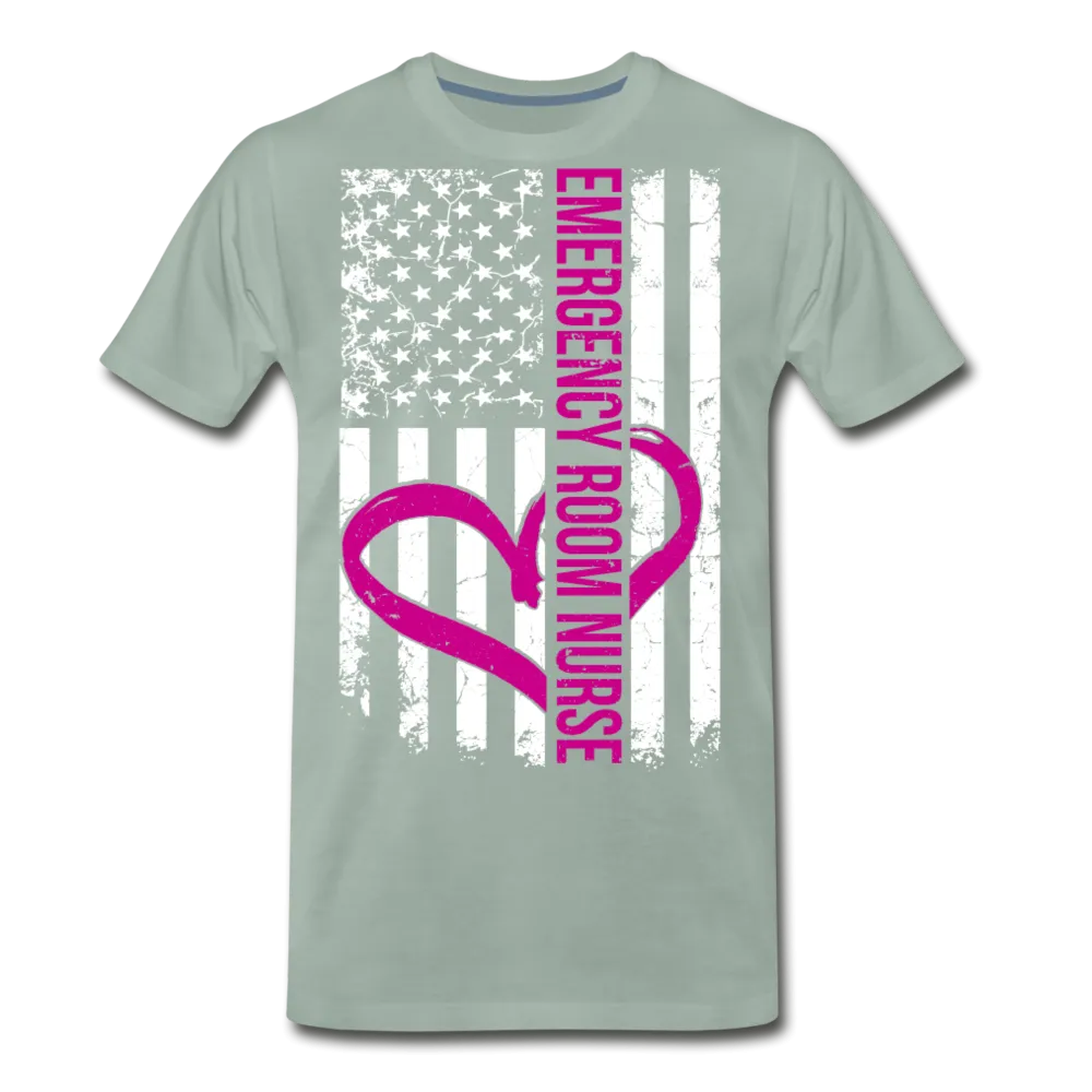 Emergency Room Nurse Men's Premium T-Shirt (CK1583)