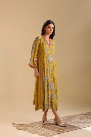 Eraya Embellished V-neck dress