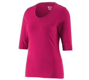 e.s. majica 3/4-rokav cotton stretch, ženska