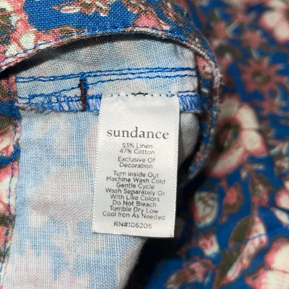 EUC Sundance KALINI Linen Blend Shorts