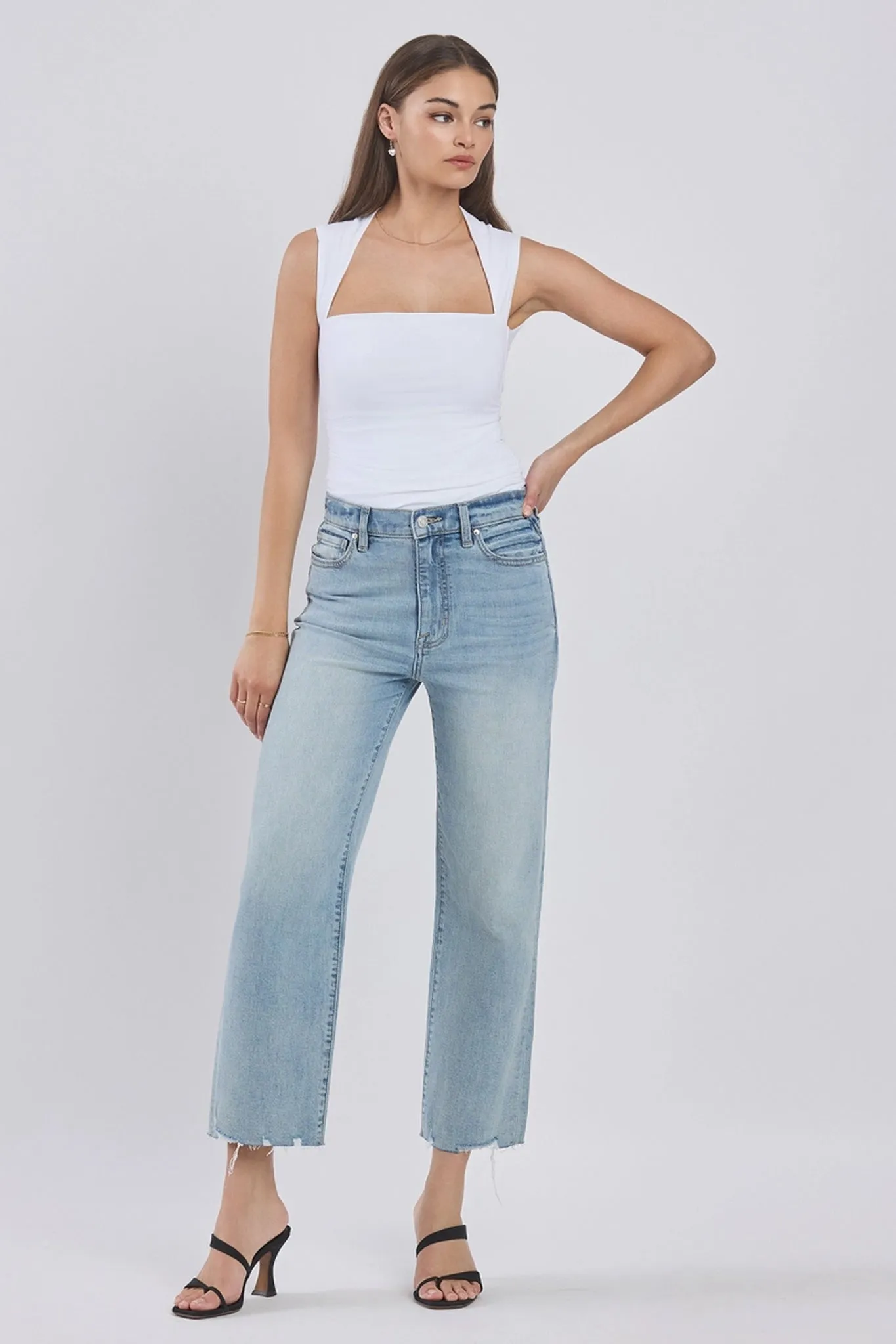 Eunina Dawn Wide Leg Jeans in Sunsets