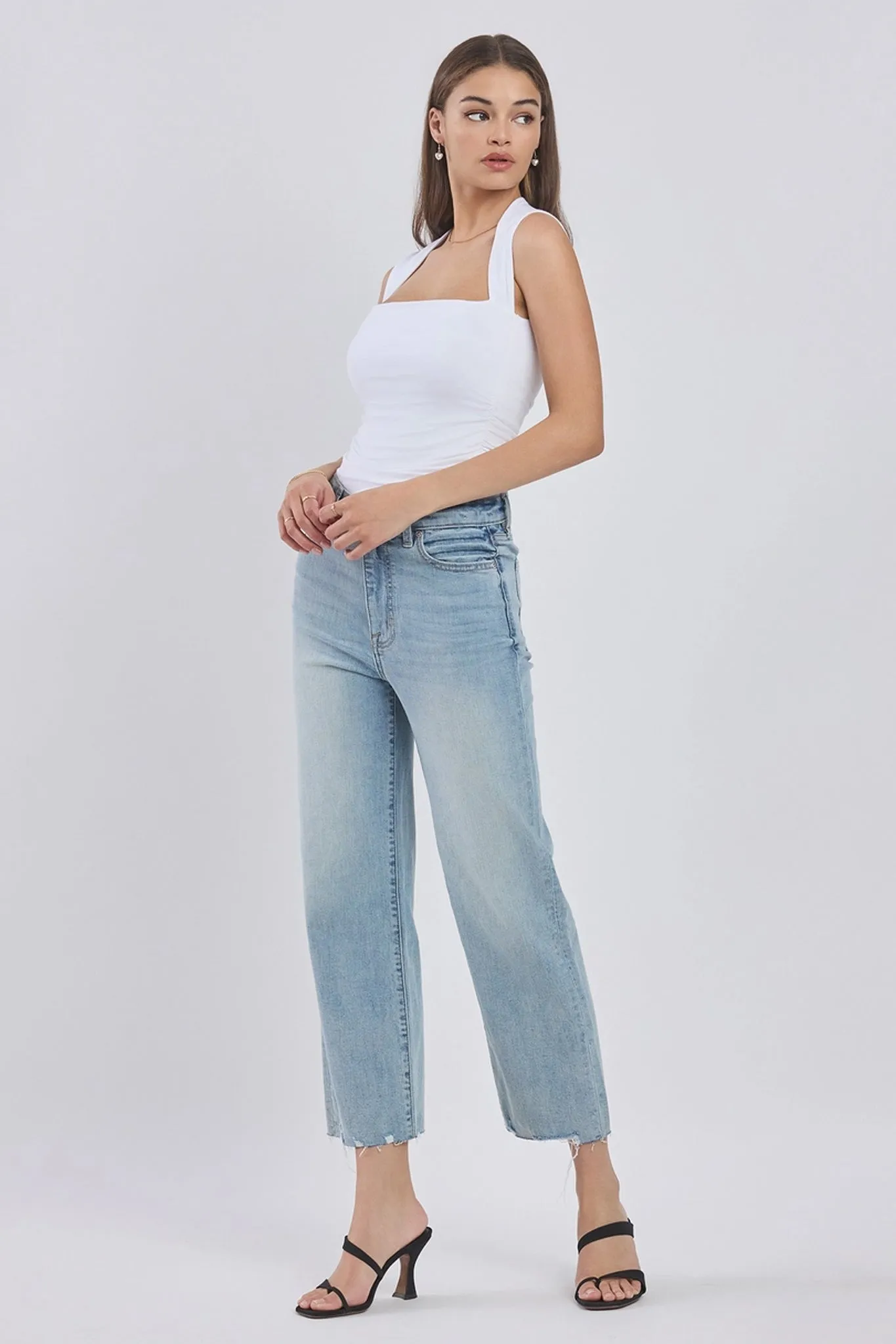 Eunina Dawn Wide Leg Jeans in Sunsets