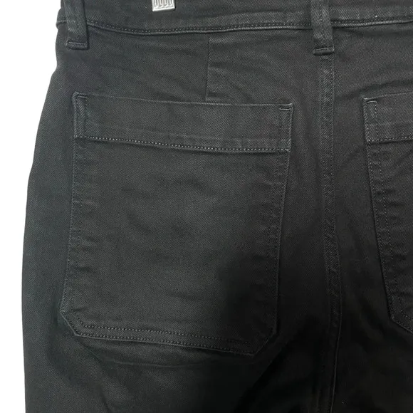 Everlane Women’s The Straight-Leg Crop Jeans in Black Size 8