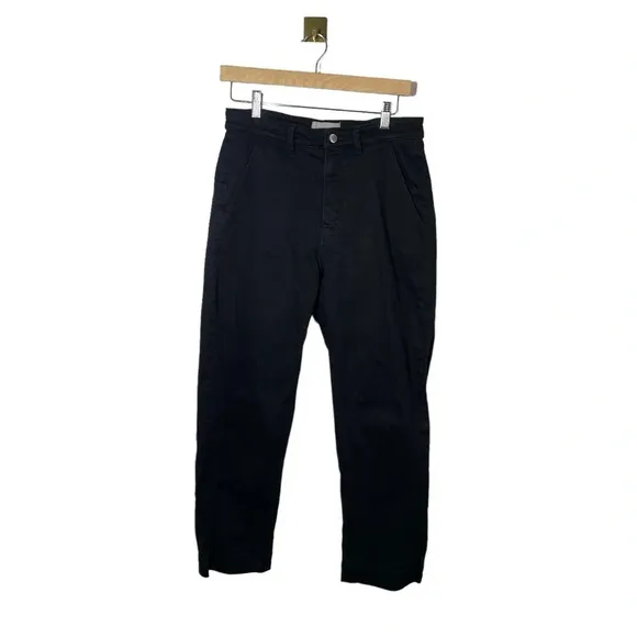 Everlane Women’s The Straight-Leg Crop Jeans in Black Size 8
