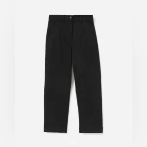 Everlane Women’s The Straight-Leg Crop Jeans in Black Size 8