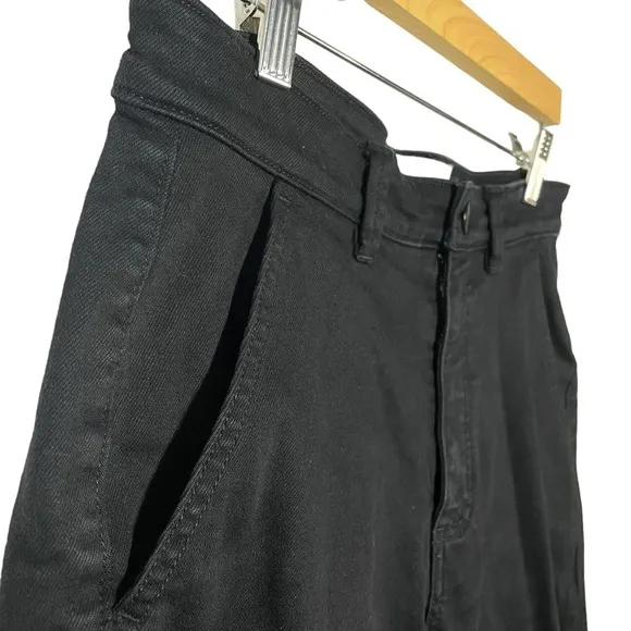Everlane Women’s The Straight-Leg Crop Jeans in Black Size 8