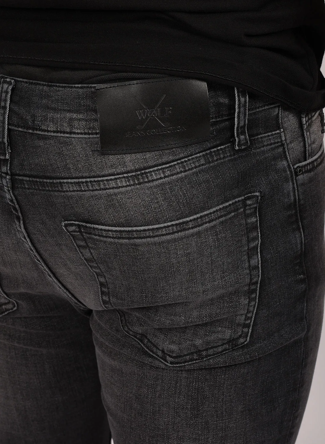 Exclusive Skinny Jeans in Dark Grey