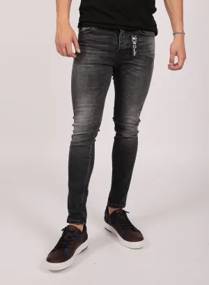 Exclusive Skinny Jeans in Dark Grey
