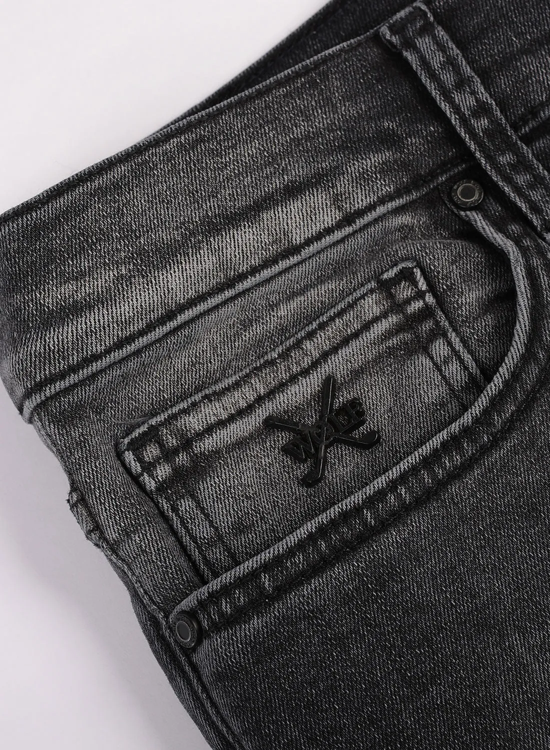 Exclusive Skinny Jeans in Dark Grey