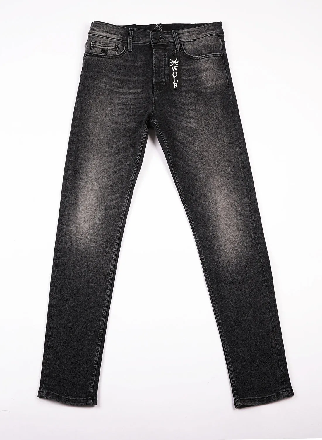 Exclusive Skinny Jeans in Dark Grey