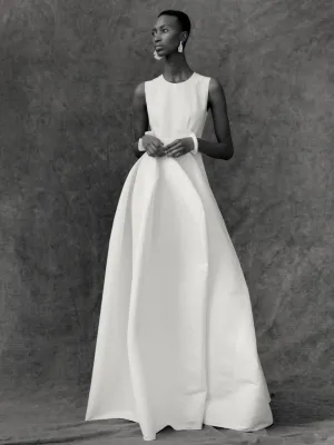 Faille Bridal Dress