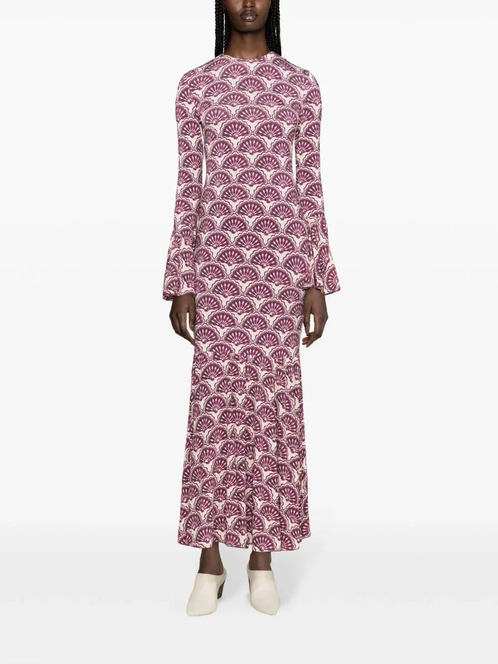 Fans Hourglass Jersey Dress