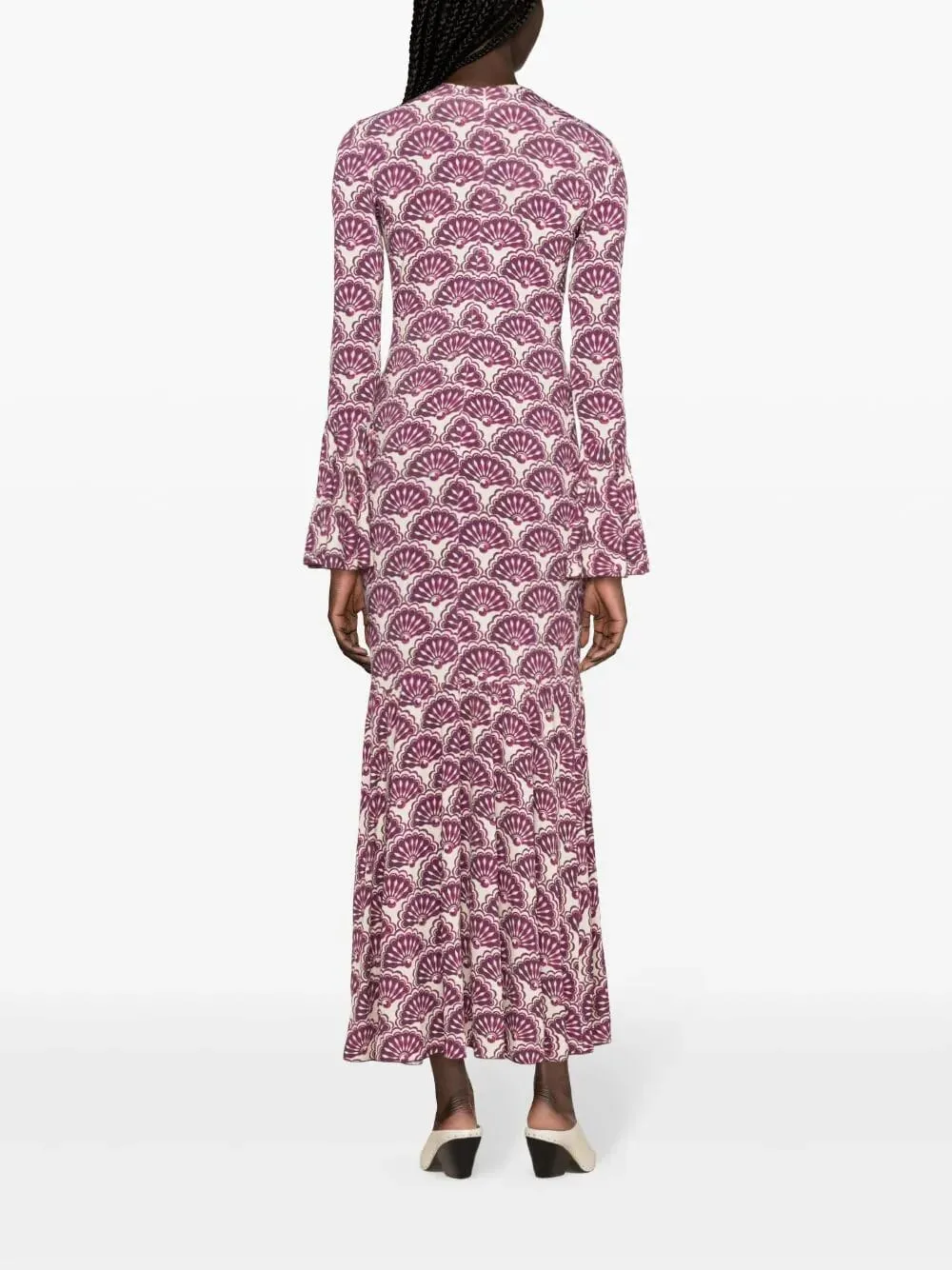 Fans Hourglass Jersey Dress