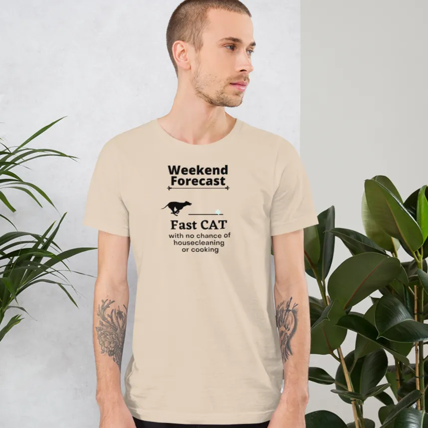Fast CAT Weekend Forecast T-Shirts - Light