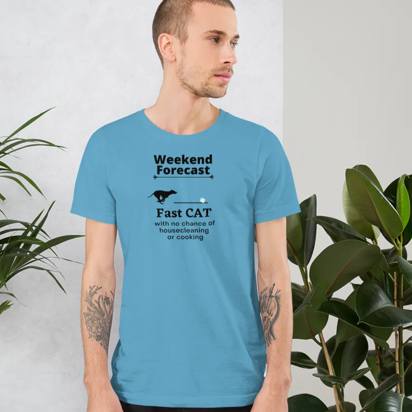 Fast CAT Weekend Forecast T-Shirts - Light
