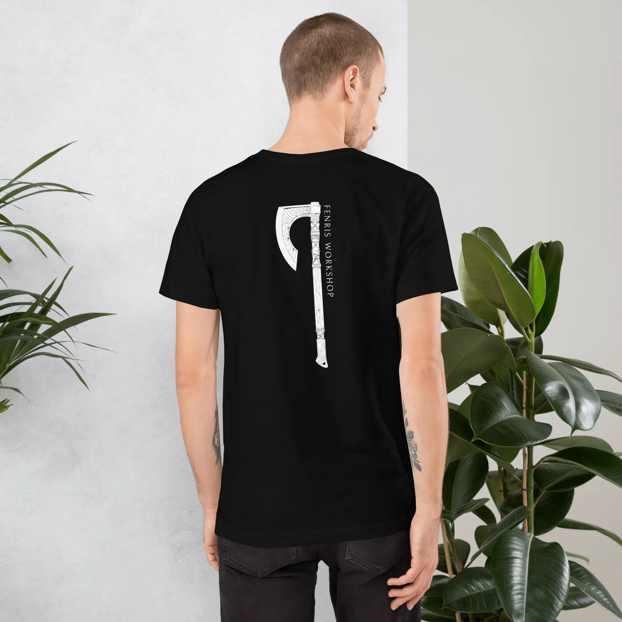 Fenris Workshop T-Shirt - Classic Warrior's Axe of Fenris
