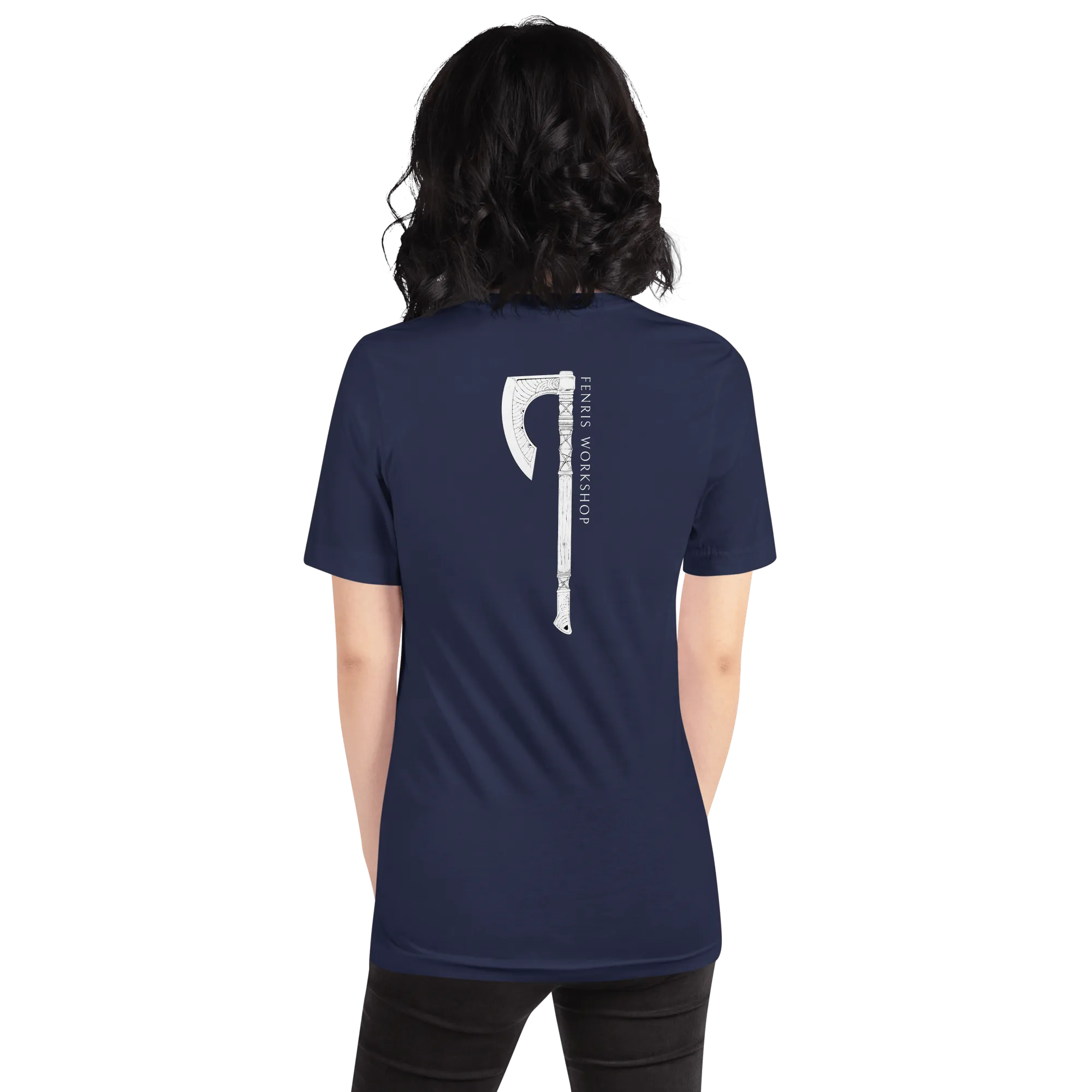 Fenris Workshop T-Shirt - Classic Warrior's Axe of Fenris