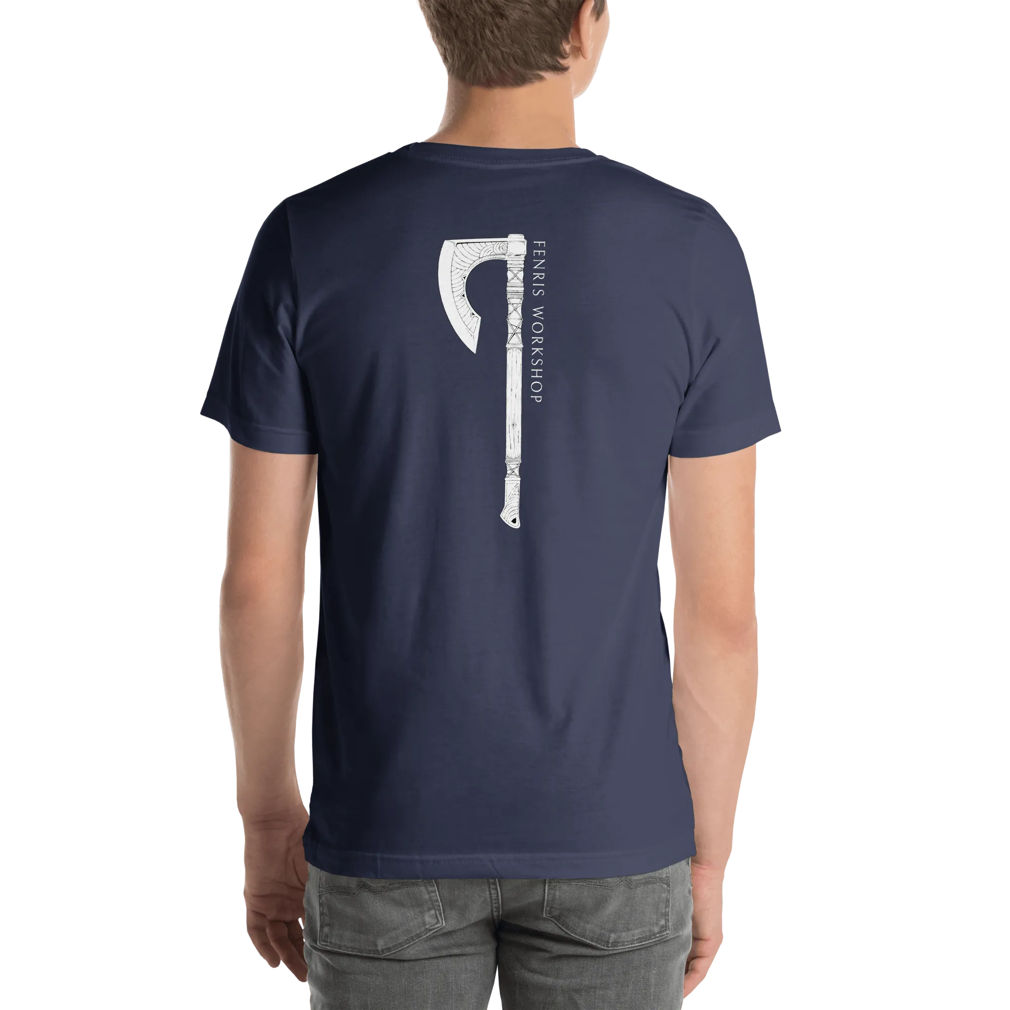 Fenris Workshop T-Shirt - Classic Warrior's Axe of Fenris