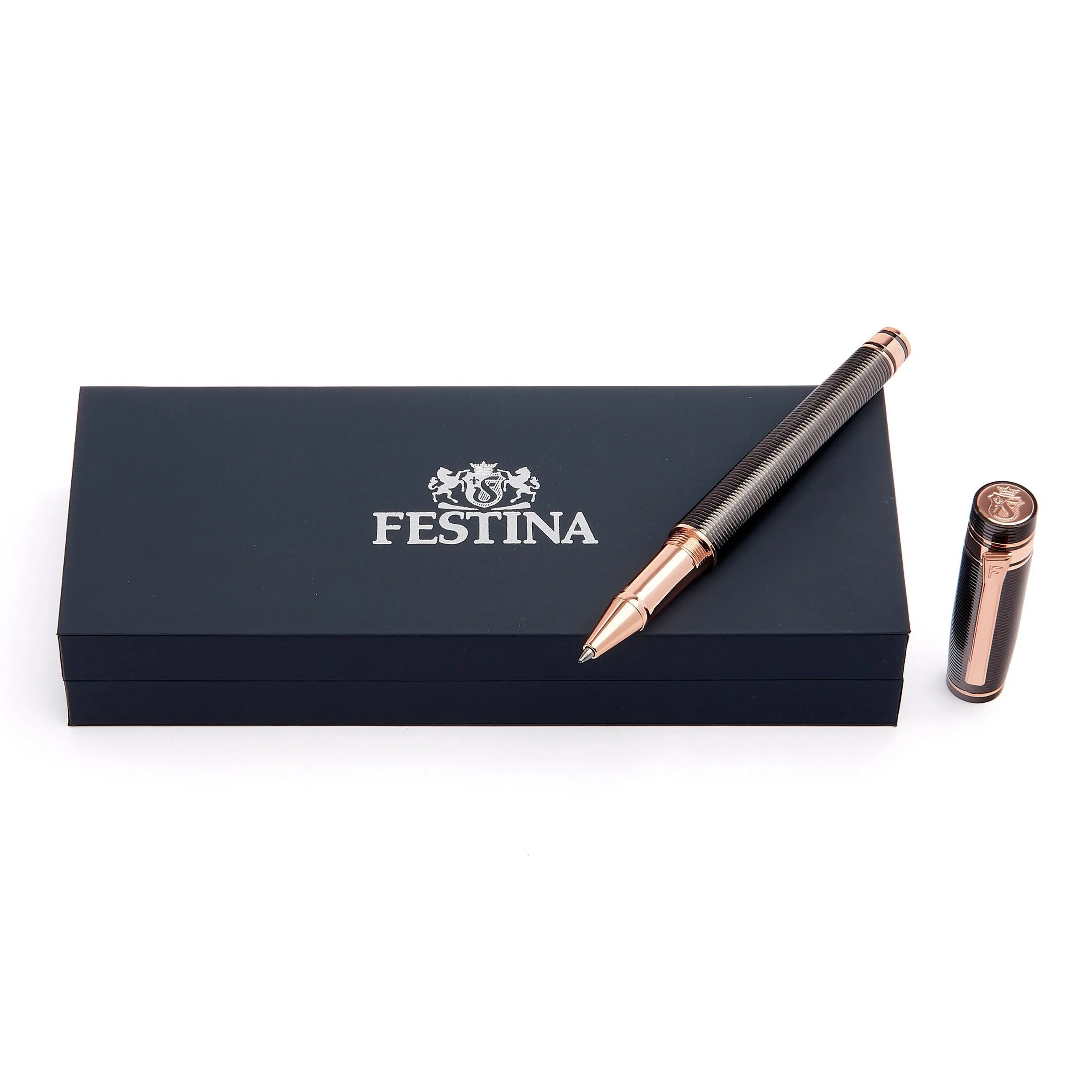 FESTINA FSH4705D - Rollerball pen Bold Stripe Gun & Rosegold