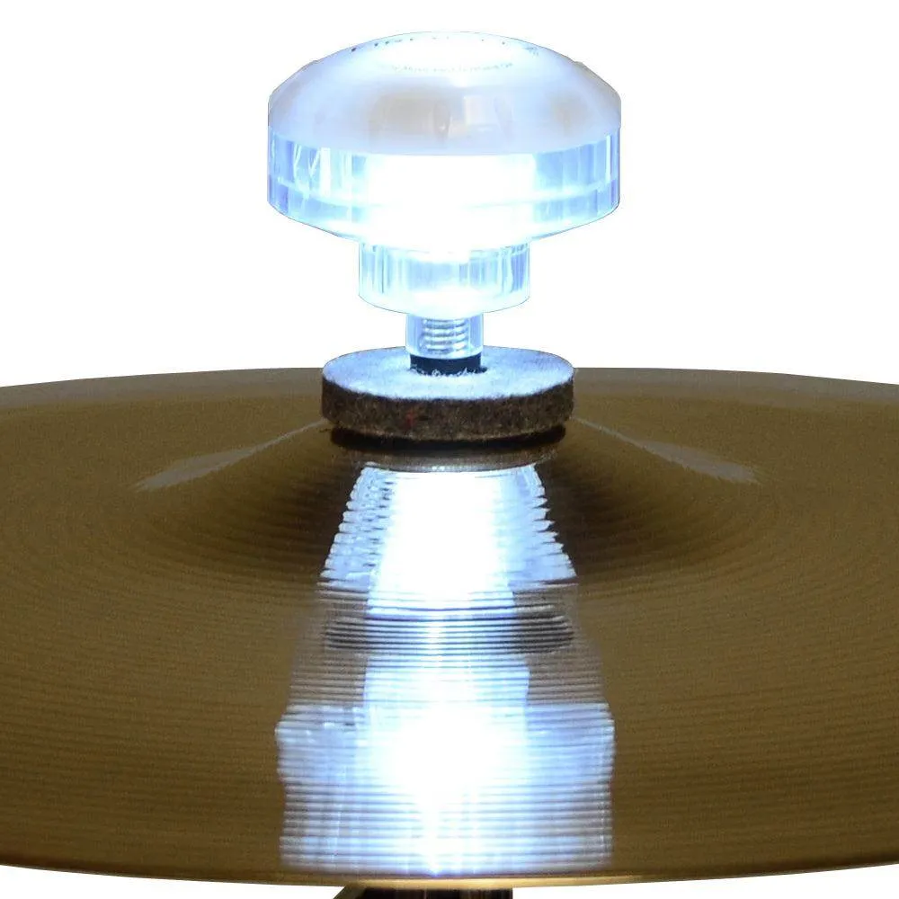 Fireballz  Cymbal Light ~ White Lightning
