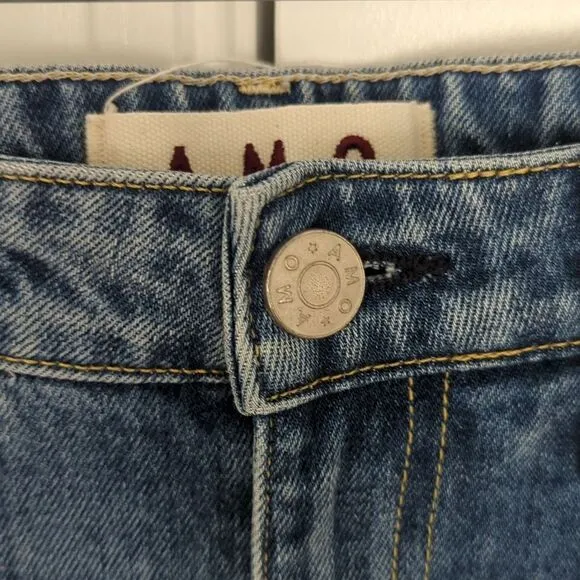 Flash Sale⚡AMO Jane Baby Jean Blue Cropped Flared Jeans Size 27