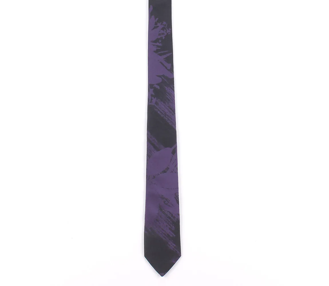 Floral Skinny Tie