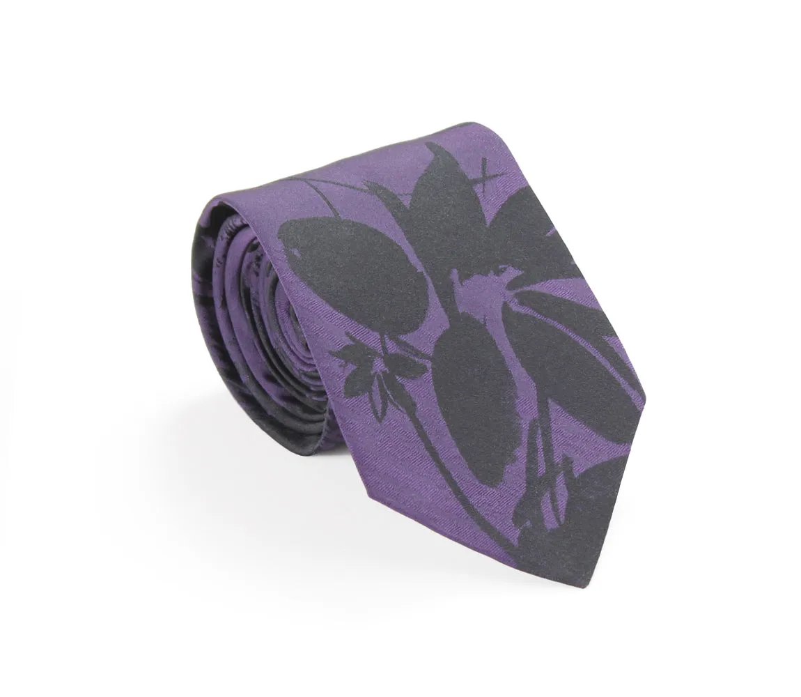 Floral Skinny Tie