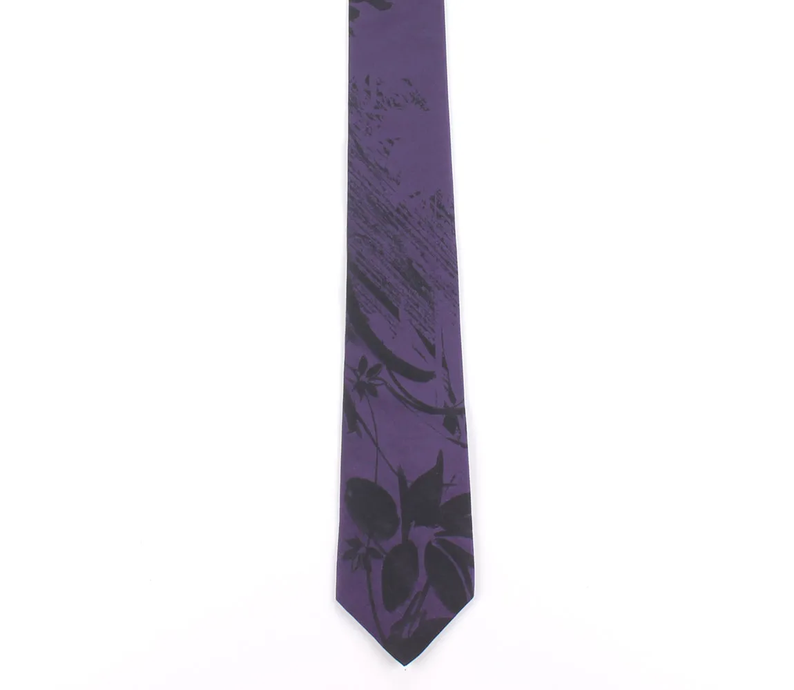 Floral Skinny Tie