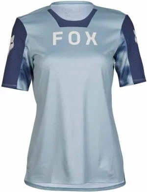 Fox WOMENS DEFEND SS JERSEY RACE - Gunmetal