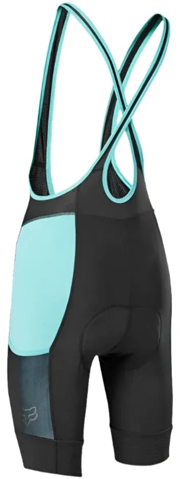Fox WOMENS Flexair Bib Short - Teal