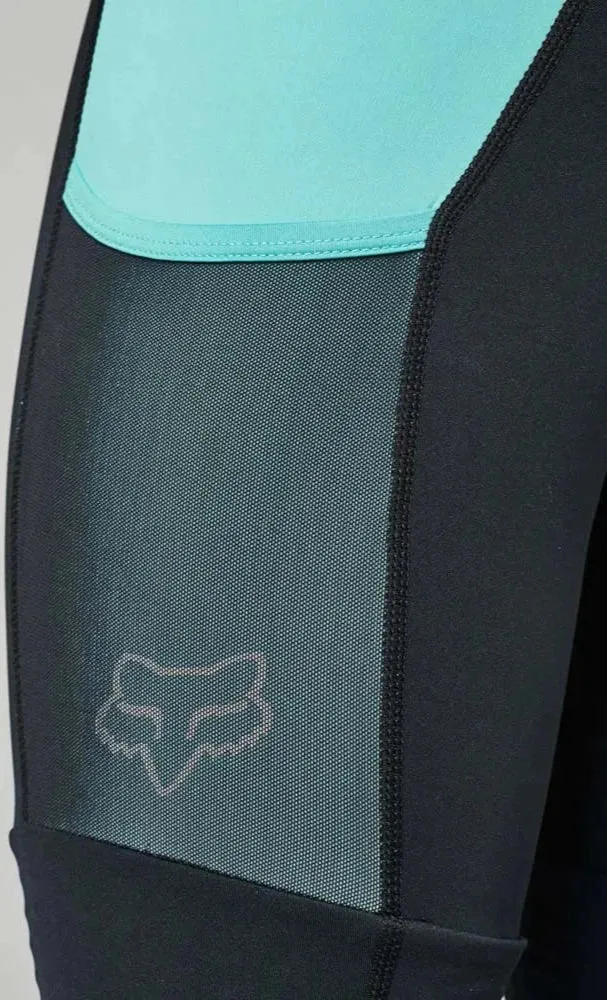 Fox WOMENS Flexair Bib Short - Teal